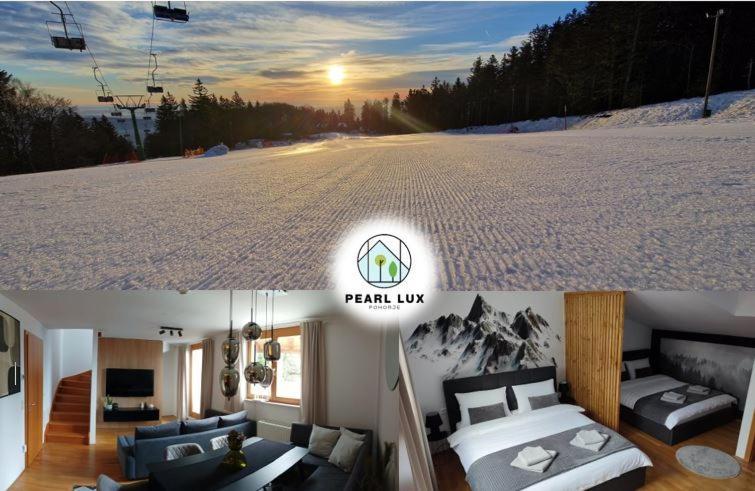Pohorje Pearl Lux, 2-Floor Apartment 霍茨科波霍尔耶 外观 照片